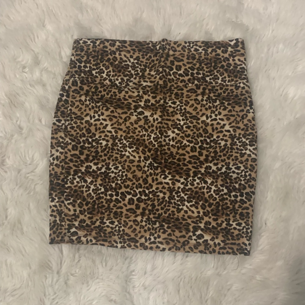 BRAND NEW Leopard Skirt!!